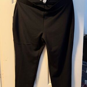 Croft & Barrow Black Stretch Leggings